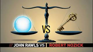 John Rawls VS Robert Nozick  Theories of Justice Explained [upl. by Haase]