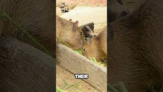 Capybaras The Worlds Chillest Rodent 🌿💦 capybara rodents [upl. by Anahsek667]