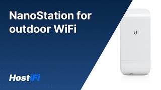 How to use a NanoStation as an outdoor WiFi AP [upl. by Lotsirb]