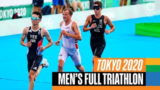 Mens FULL Triathlon 🏊‍♂️🚴‍♂️🏃‍♂️  Tokyo Replays [upl. by Koren]