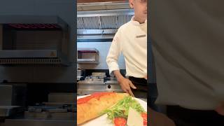 Calzone chefstory youtubeshorts cheftalent highlight chefstyle trending calzone [upl. by Xuaegram960]