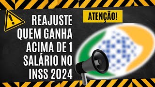 DEFINIDO O REAJUSTE PARA QUEM GANHA ACIMA DE UM SALÁRIO MÍNIMO CONFIRA AGORA [upl. by Marrissa]