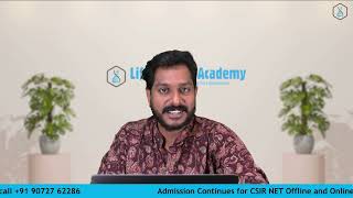 CSIR NET Life Sciences Course Overview  Life Science Academy [upl. by Longerich333]