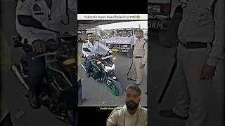 Traffic Police Ne Kawasaki z900 JabardastiChalaya ‹shorts bike rider police rideZ900 cops [upl. by Val]