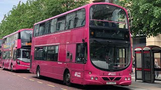 Translink Metro  Wright Gemini 1 Volvo B9TL  2353 SEZ 2353  10x to Lagmore View [upl. by Ainoval]