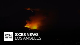 Firefighters continue efforts to control Airport Fire burning in Trabuco Canyon [upl. by Rma]