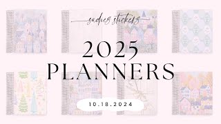 2025 PLANNERS  SALE  DAILY PLANNERS  NEW INSERTS  WOW • 1018 [upl. by Dulcia74]