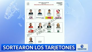 Así quedaron los tarjetones para elecciones a la Alcaldía de Bogotá [upl. by Nylloc]