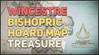 Wincestre Bishopric Hoard Map Treasure Assassins Creed Valhalla [upl. by Enyamert]