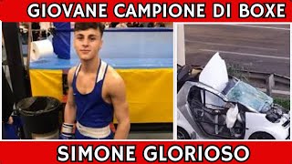 Famoso Giovane Campione di Boxe Simone Glorioso Tragedia Nel Mondo dello Sport [upl. by Lenahc796]