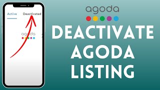 How To Deactivate Agoda Listing 2024 [upl. by Biebel]