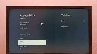 HAIER TV  How to Turn OFF or ON TalkBack in HAIER Android TV Google TV Smart TV [upl. by Buttaro428]