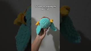 Never give up crochet handmadeplush cute cutecrochet plush cuteplush plushie amigurumi [upl. by Talanian]