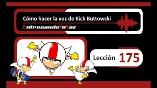 Cómo hacer la Voz de  Kick Buttowski 🇺🇸😬 [upl. by Yam]