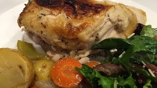 Flattened Roasted Chicken [upl. by Teodoor]