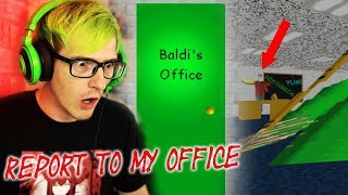 BALDI SENT US TO HIS OFFICE  Baldis Basics In Education And Learning Alternate Ending Secret [upl. by Chafee19]