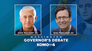 Watch the full second 2024 Washington Governor’s Debate [upl. by Cummine]