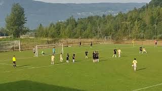 Alpago Cup 2024 La Juventus passa in vantaggio sul Vittorio Falmec [upl. by Cilo]