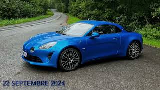 22 septembre 2024  Alpine A110 GT  Rainy sunday alpine automobile alpinea110 [upl. by Silsbye490]