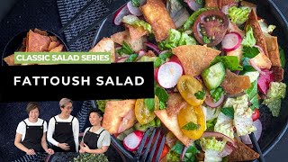 How to Make Delicious Fattoush Salad Easy Recipe [upl. by Aneroc]