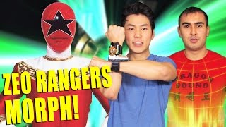 Power Rangers Zeo Morph to Fight Robber ft MikeBowShow [upl. by Viscardi]