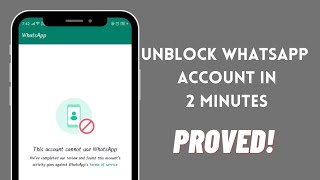 How to Unblock Your WhatsApp Account Blocked for Spam in Just a Few Simple Steps [upl. by Enneirb]