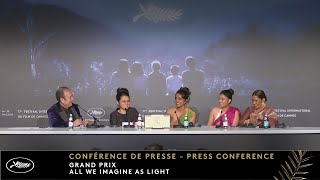 GRAND PRIX – Press Conference – PALMARES – English – Cannes 2024 [upl. by Hutchins517]