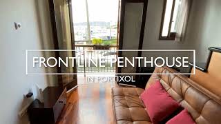 Charming frontline penthouse in Portixol for sale [upl. by Nwatna503]