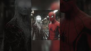 SpiderMan Helps a Ghost avengers spiderman ai aiart shorts [upl. by Anul]