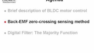 Sensorless BLDC motor control using a Majority Function Part 1 of 2 [upl. by Naitsyrk]