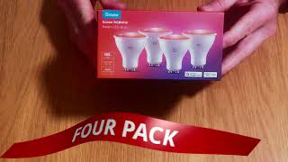 GOVEE GU10 H600D RGBWW SMART LED BULB UNBOXING [upl. by Hebe72]