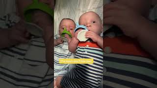 Does or did your baby take a paci What is your go to teething hack teethingbaby momhacks [upl. by Barret]