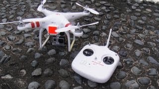 直昇機 DJI PHANTOM Go Pro Hero 3 四軸 空拍 多人PALY試飛公羽 2013428 [upl. by Minier402]