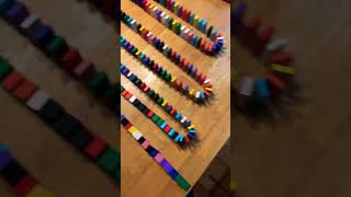 For kids domino asmr relax satisfying [upl. by Eynobe784]