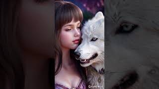 le loup et la jeune femmes [upl. by Bobinette]