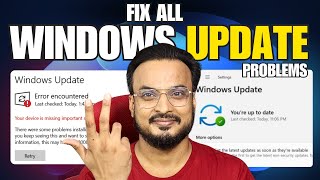 FIX All Windows UPDATE Problems and Make FASTER in Windows 1110 [upl. by Harilda156]