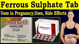 ferrous sulphate tablets ip 200 mg  ferrous sulphate in pregnancy  iron deficiency anemia [upl. by Okin]