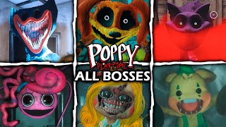 Poppy Playtime Chapter 1 2 3  ALL BOSSES [upl. by Adniled]