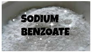 Sodium Benzoate  Chemistry Project [upl. by Eleni347]