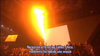 All Day  Kanye West 2015 BRIT Awards  Subtitulada en español [upl. by Atenahs649]