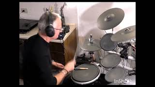 Peter Gabriel  Red Rain  Drum cover by baccio62 [upl. by Stormi]