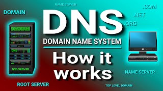 How a DNS Server Domain Name System works [upl. by Narej]