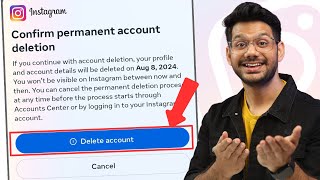 Instagram account delete kaise kare permanently  How to Delete Insta account permanently 2024 [upl. by Ettereve857]