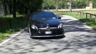 Mercedes Classe A45 AMG prova su strada [upl. by Baggett]