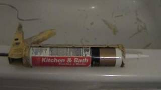 HOW TO CAULK PURE SILICONE [upl. by Nyl171]