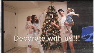 Christmas with the Penrods Decorate with us vlogmas familyvlog penrodfamily christmas [upl. by Carmel511]