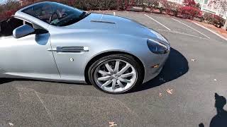 2005 Aston Martin DB9 Volante Test Drive and Walk Around [upl. by Nairrod]