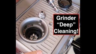 Grinder quotDeepquot Cleaning  Breville Barista Express [upl. by Bautram180]