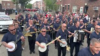 South Philadelphia String Band quotMele Kalikimakaquot  2023 String Band Serenade [upl. by Airotcivairam832]