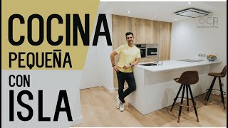 Cocinas pequeñas con Isla Cocina Santos CJR [upl. by Myrvyn]